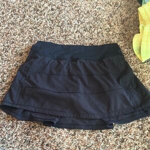 lululemon pace rival Black Skirt